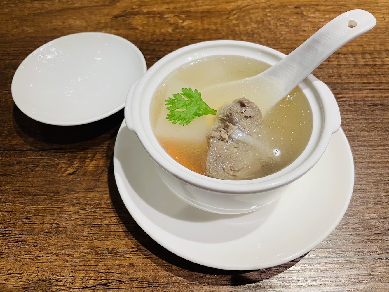 阜邸輕台菜私廚料理另一款清湯料理