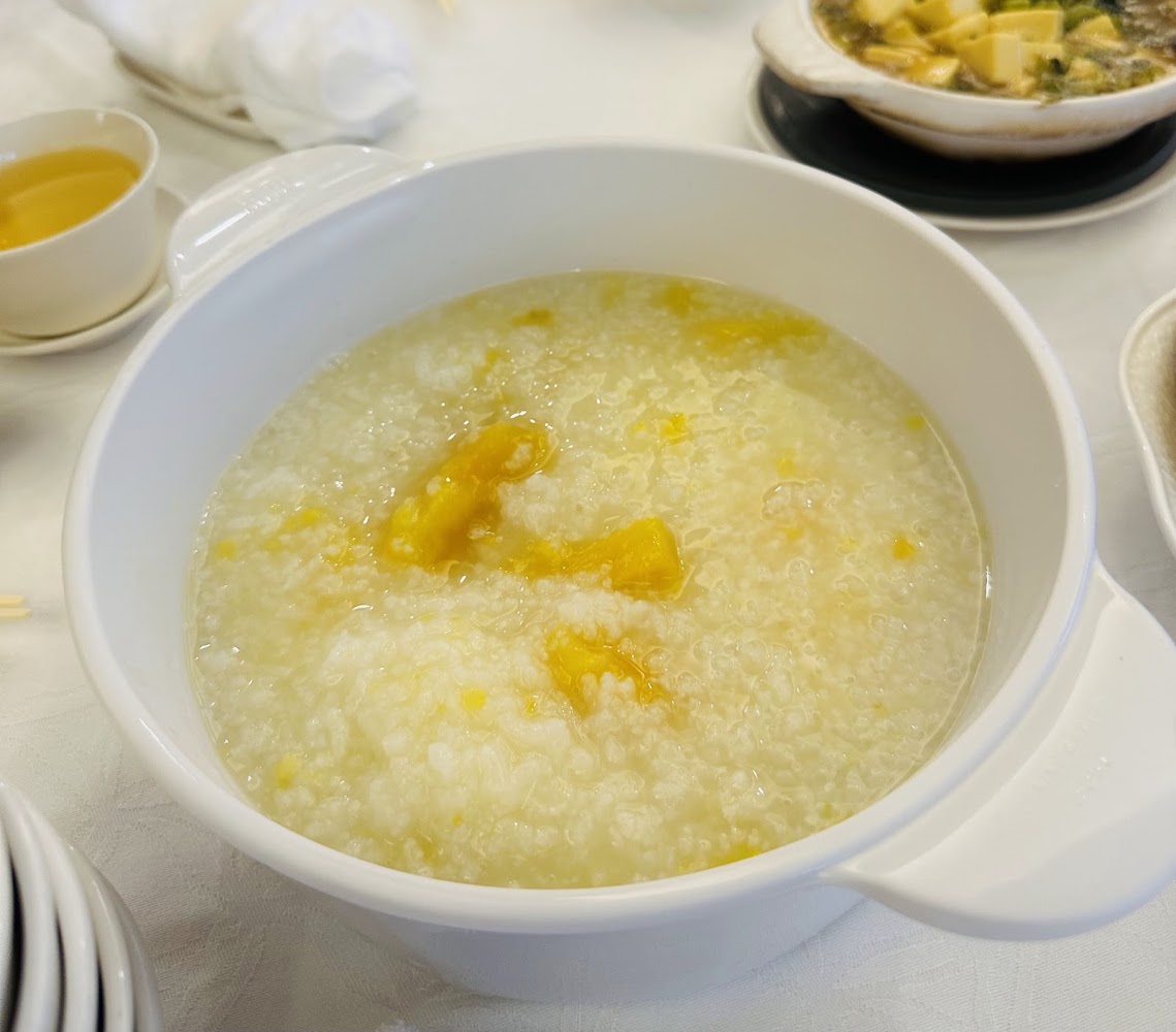 南瓜粥與桌菜