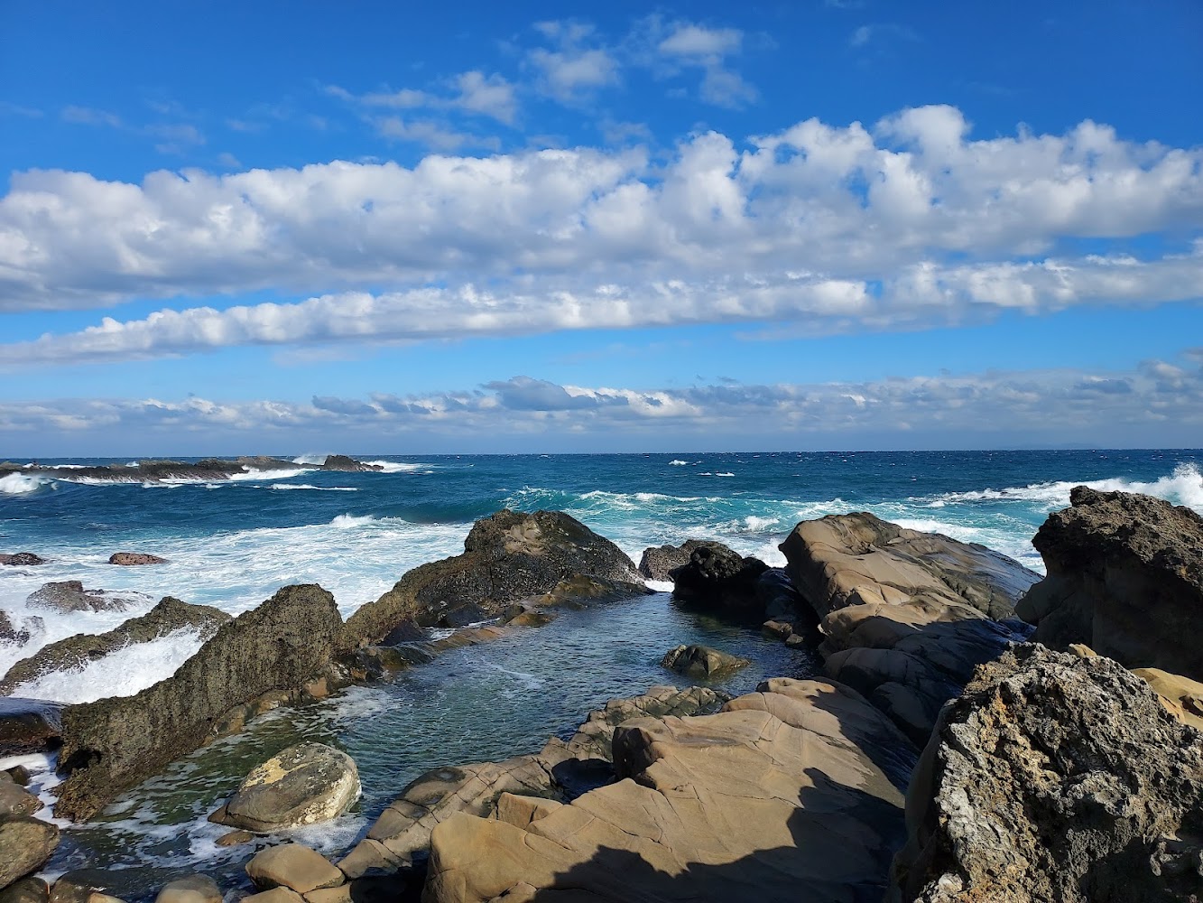 小野柳海岸岩石景觀