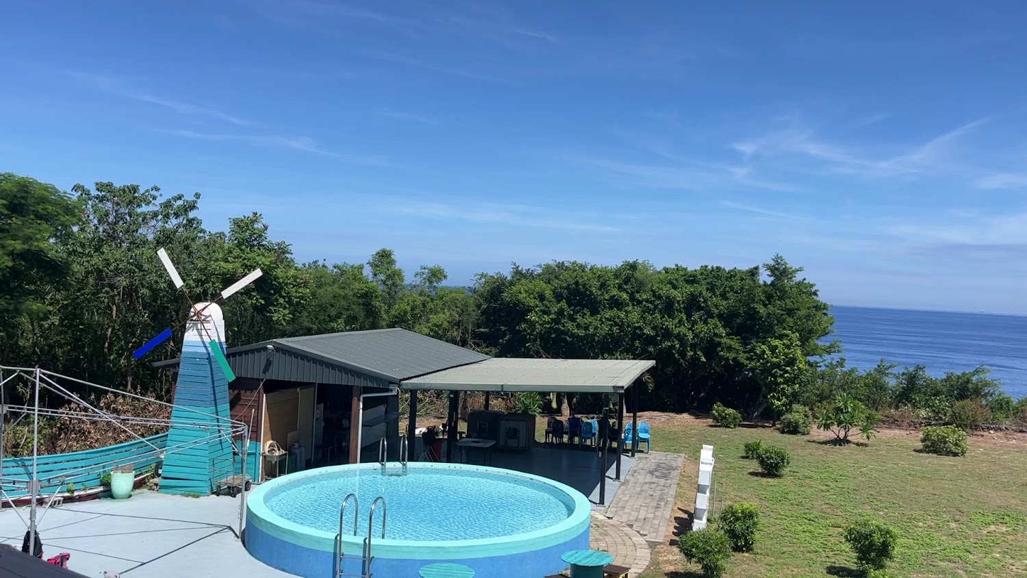 幸福海景VILLA泳池與海景