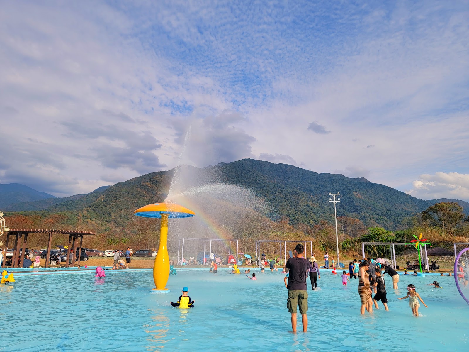 屏東高樹新豐親水公園夏日戲水親子旅遊