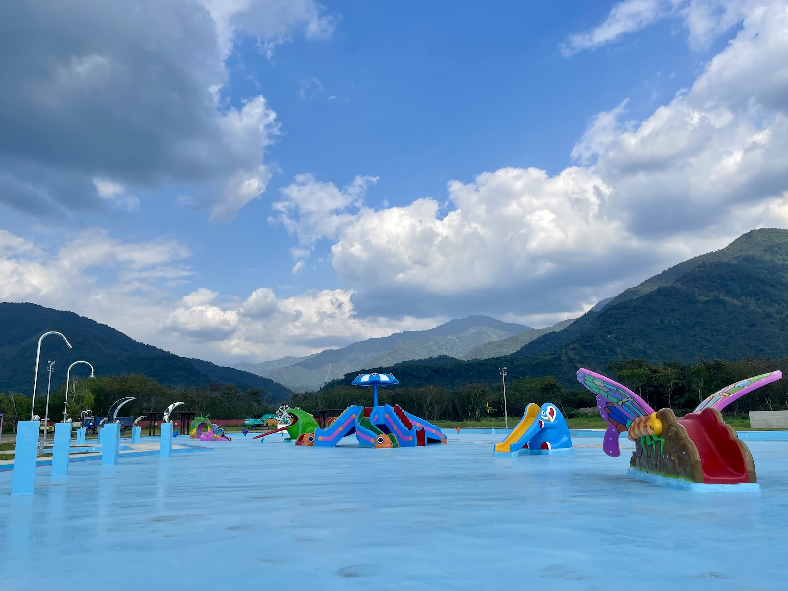 新豐親水公園草地空間戶外休閒屏東高樹