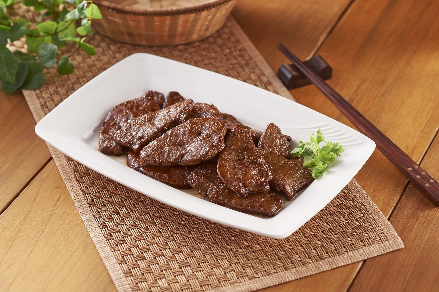醬燒牛肉片料理參考畫面