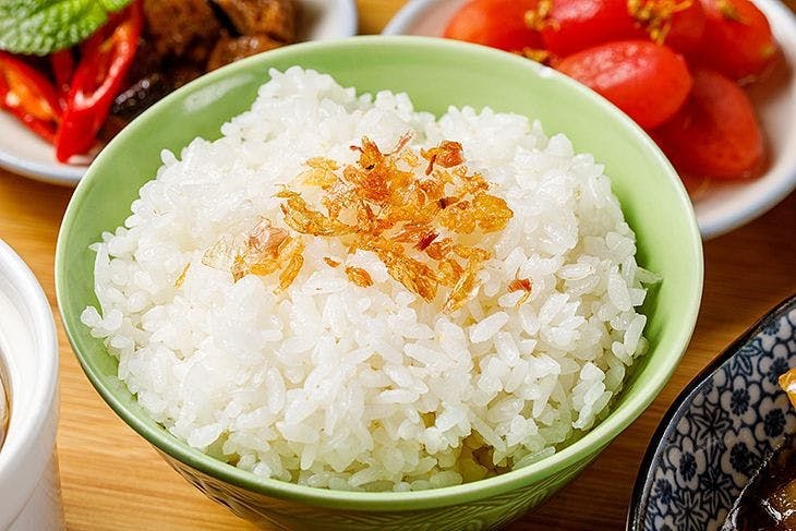 白飯與配菜