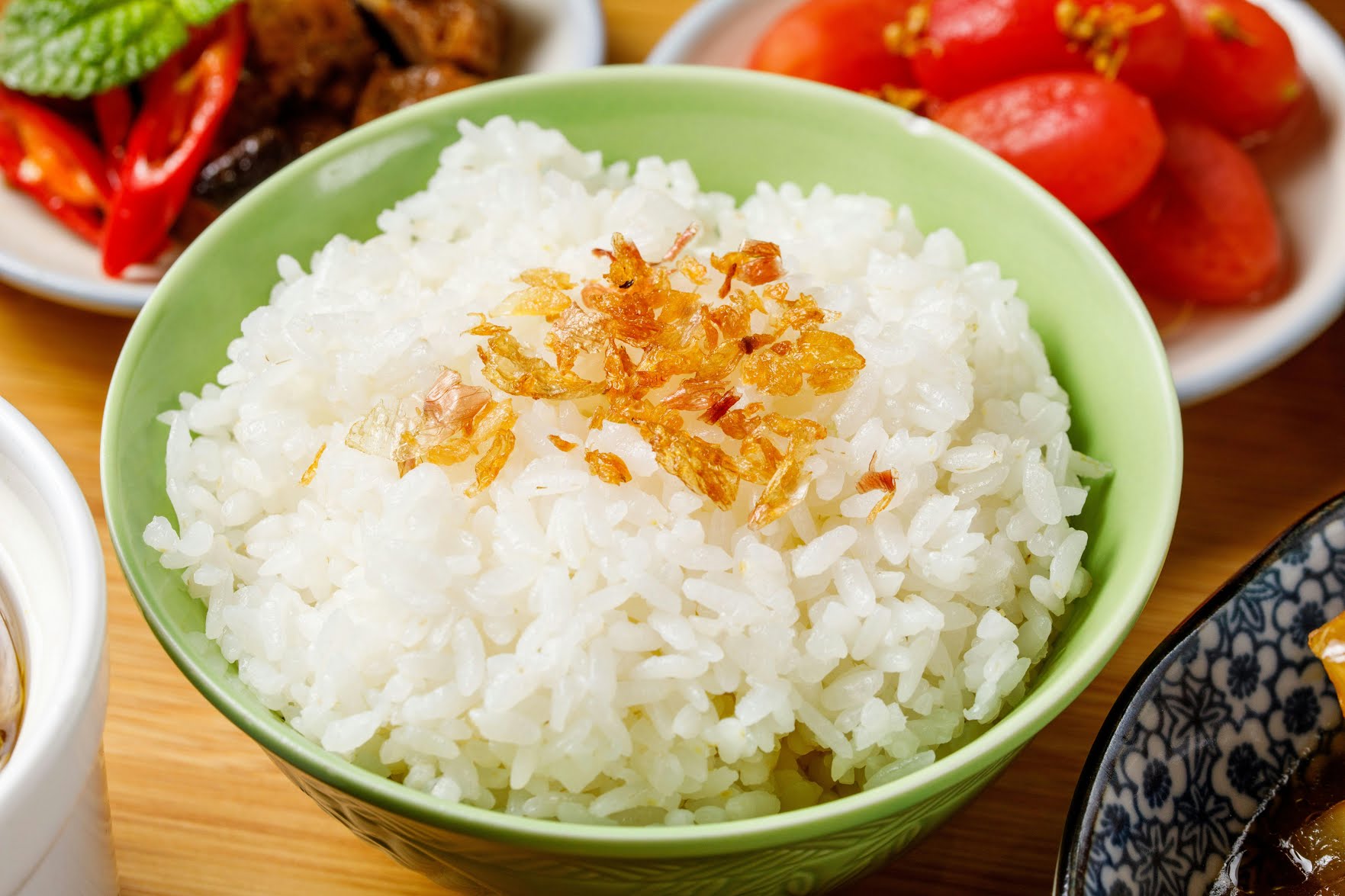 白飯與台式配菜