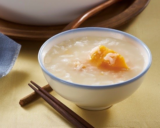 南瓜瘦肉粥風格的地瓜稀飯參考畫面