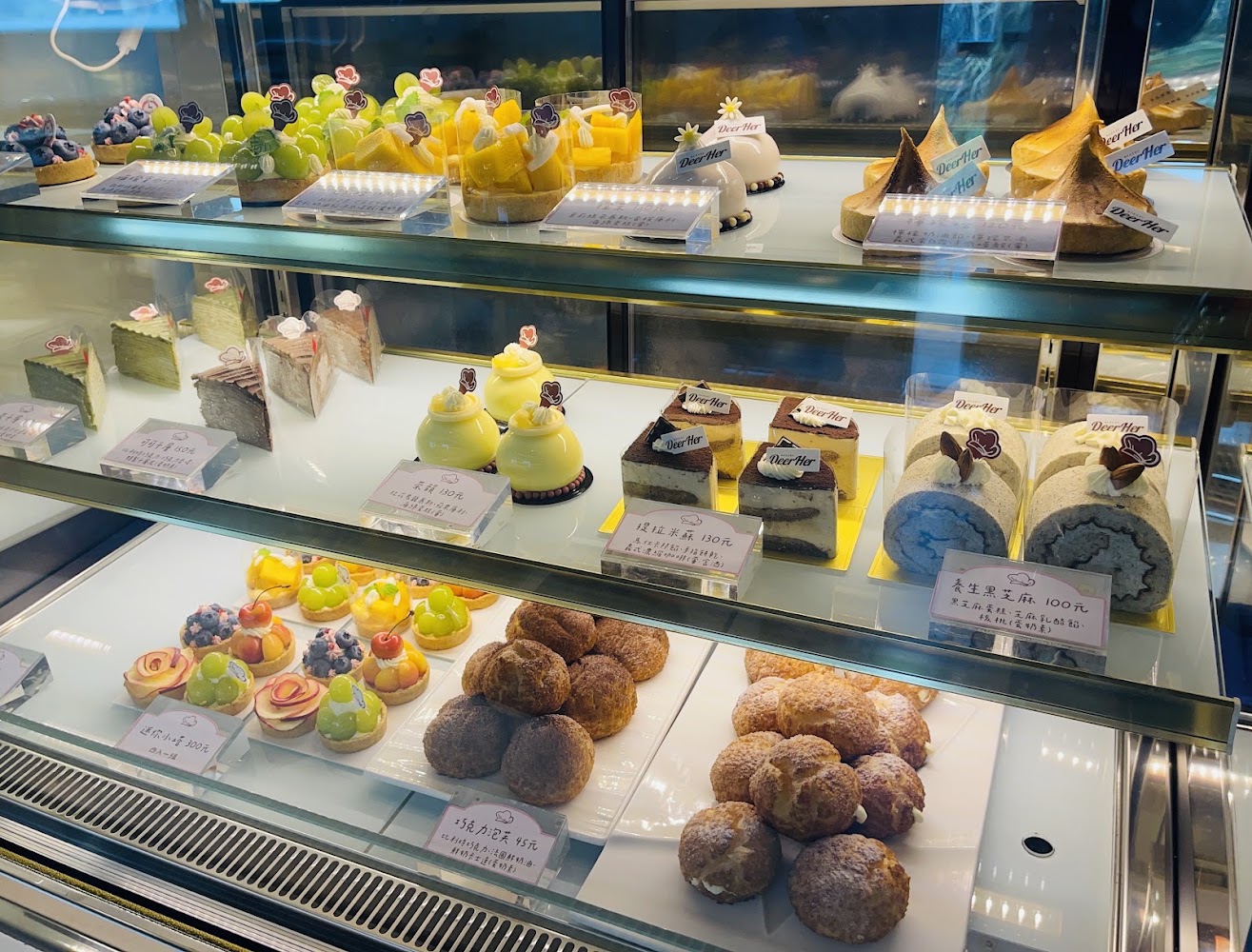 DeerHer甜點廚坊和美店深度評測：彰化和美人氣甜點店，水果塔、檸檬塔與午後茶空間一次看
