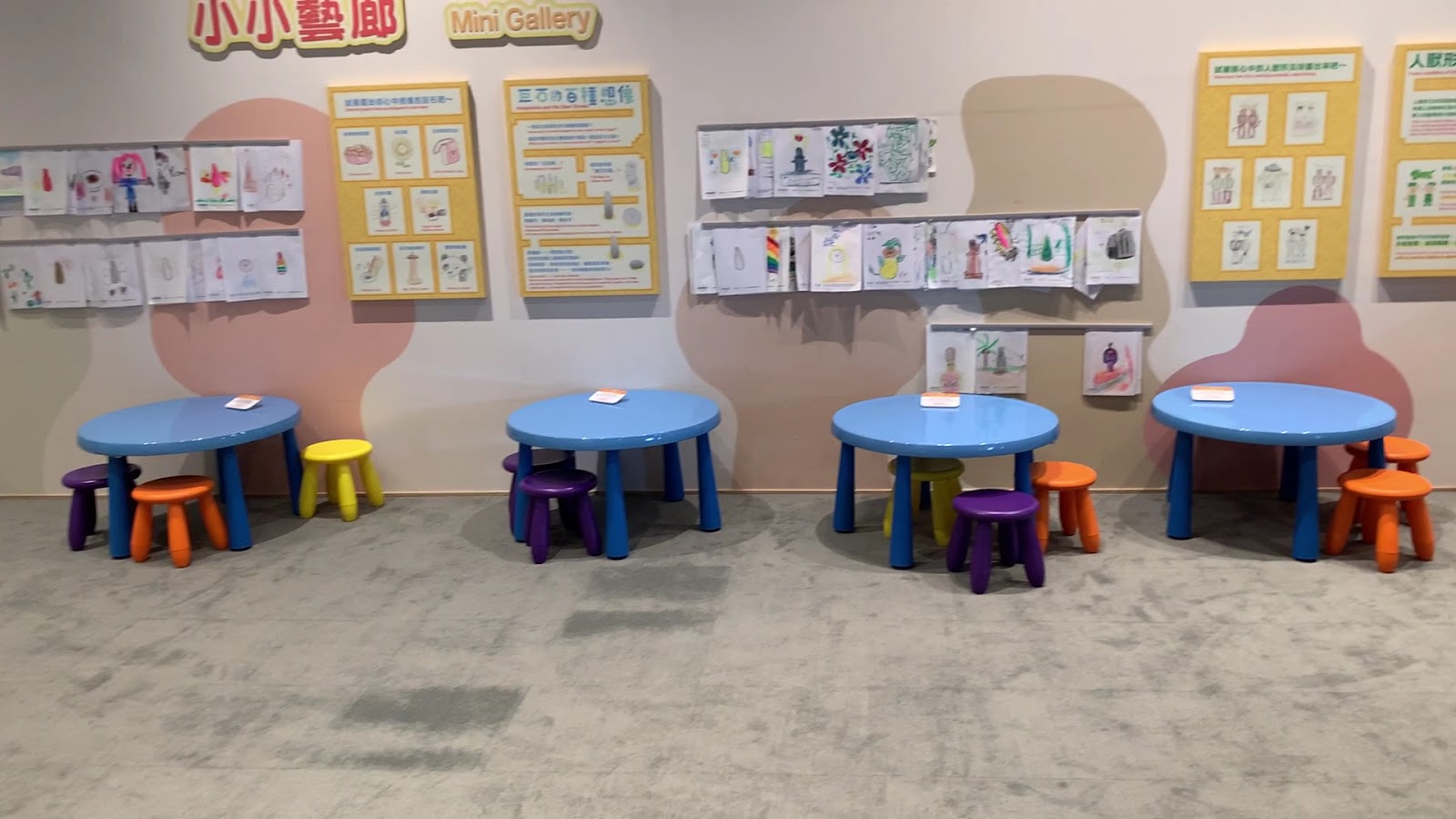 台東史前博物館Mini Gallery特展空間,展示當代原住民藝術