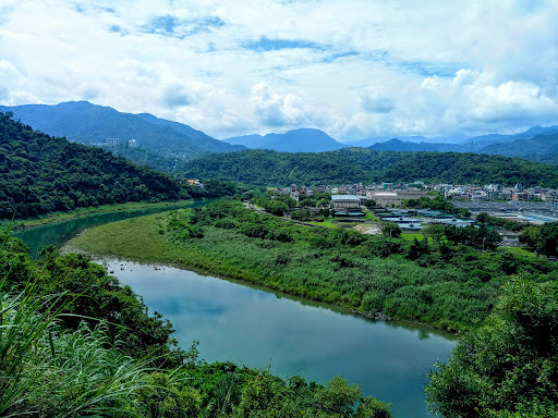直潭淨水場遠望景觀照片