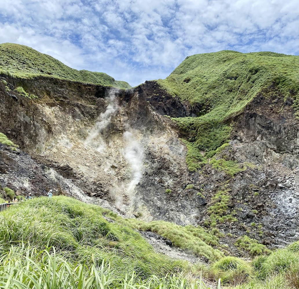 陽明山硫磺谷地熱景觀