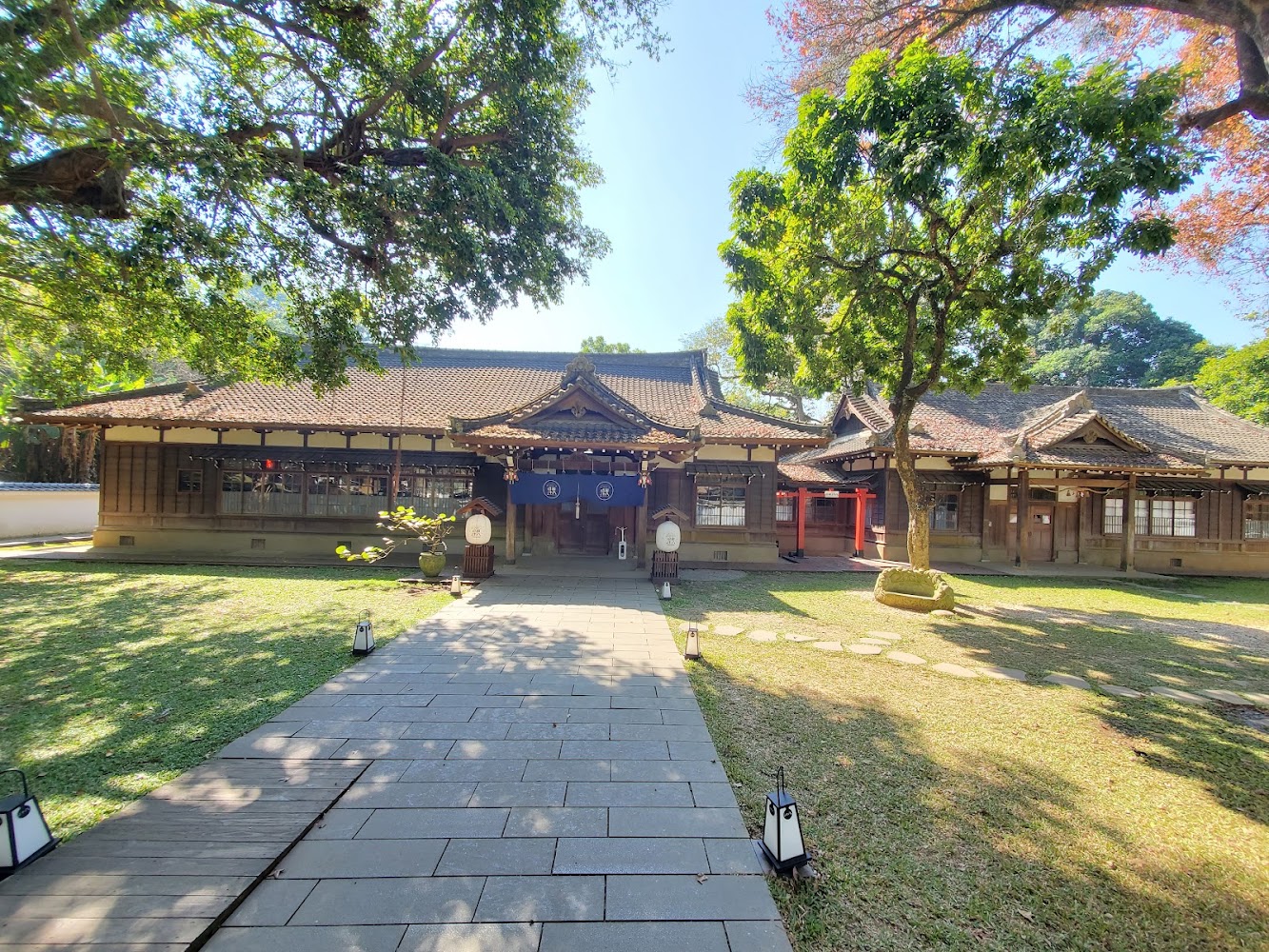 嘉義公園日式建築與鳥居