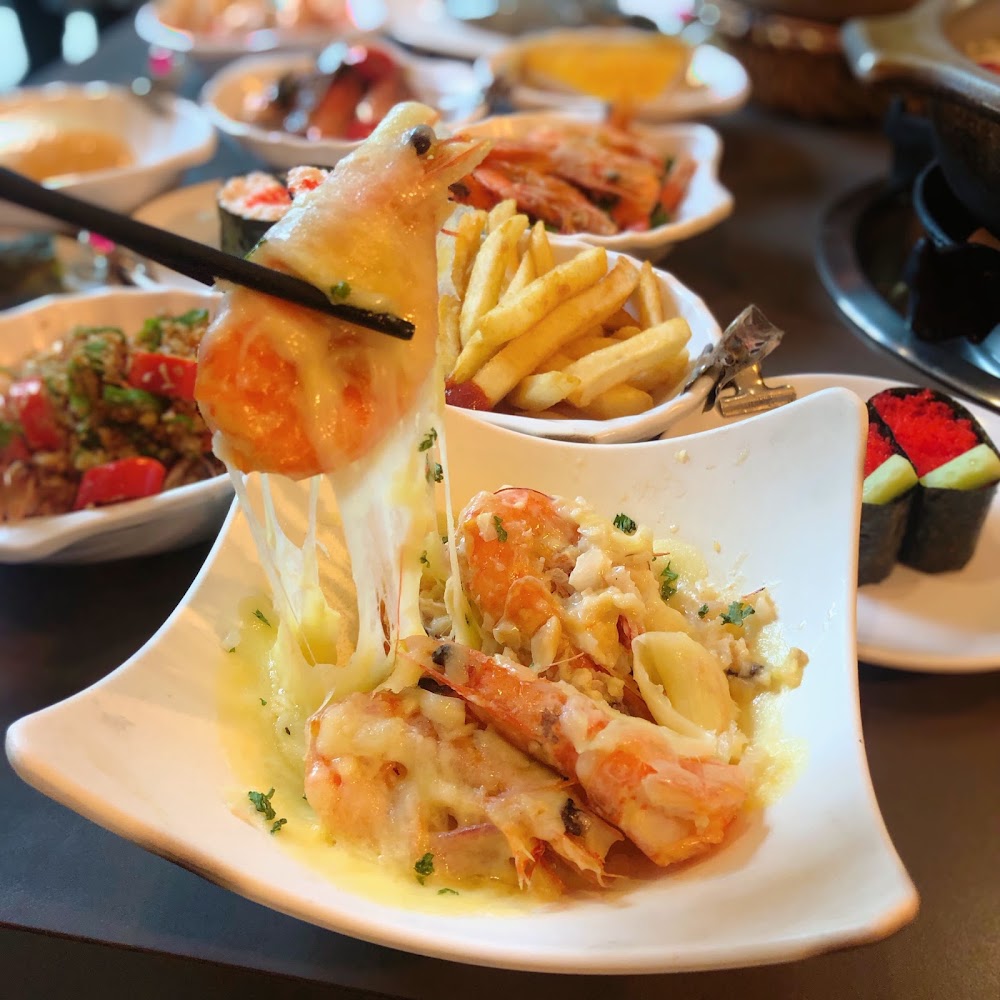 瘋蝦吃到飽起司蝦料理照片