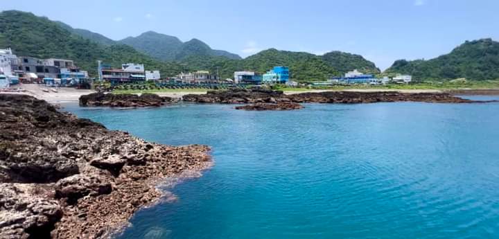 蘭嶼海岸線與山海風景