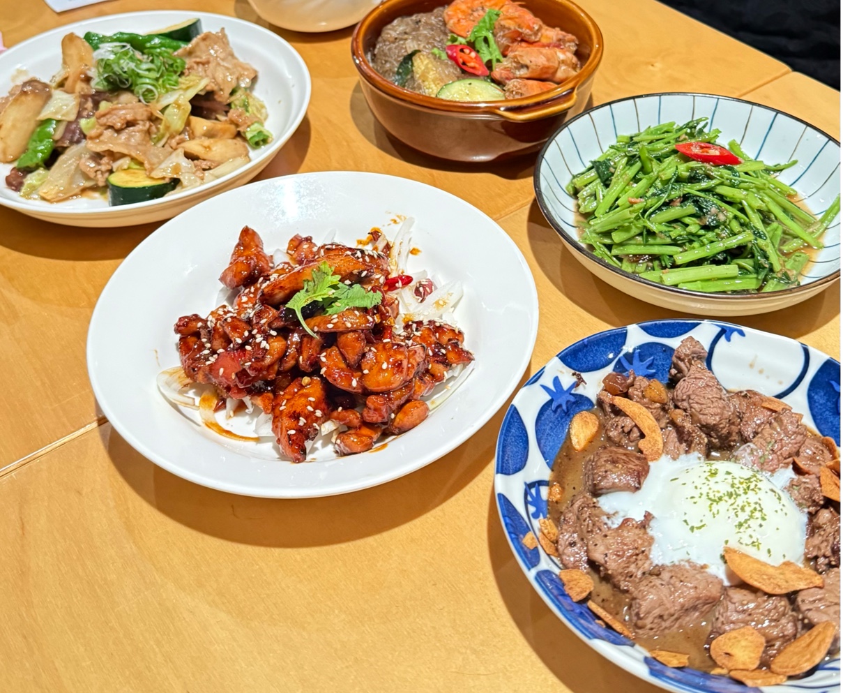 好菜Kuisine多道家常菜與海鮮料理同桌呈現
