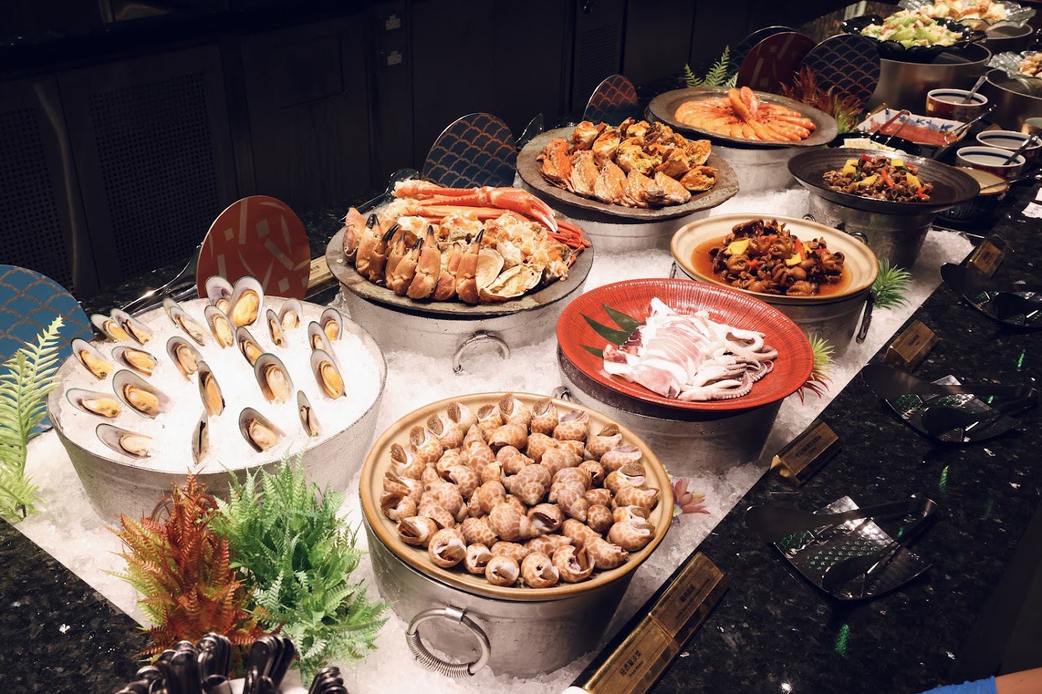 旭集中茂店海鮮檯