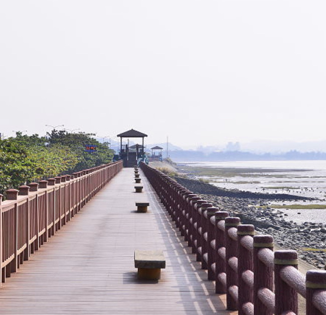 香山濕地沿海木棧道