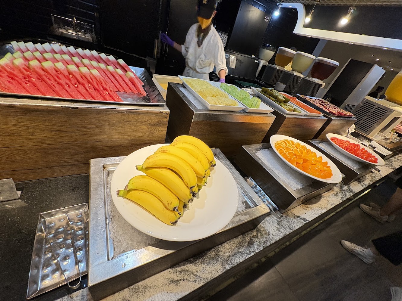 漢來海港台中廣三SOGO店水果區