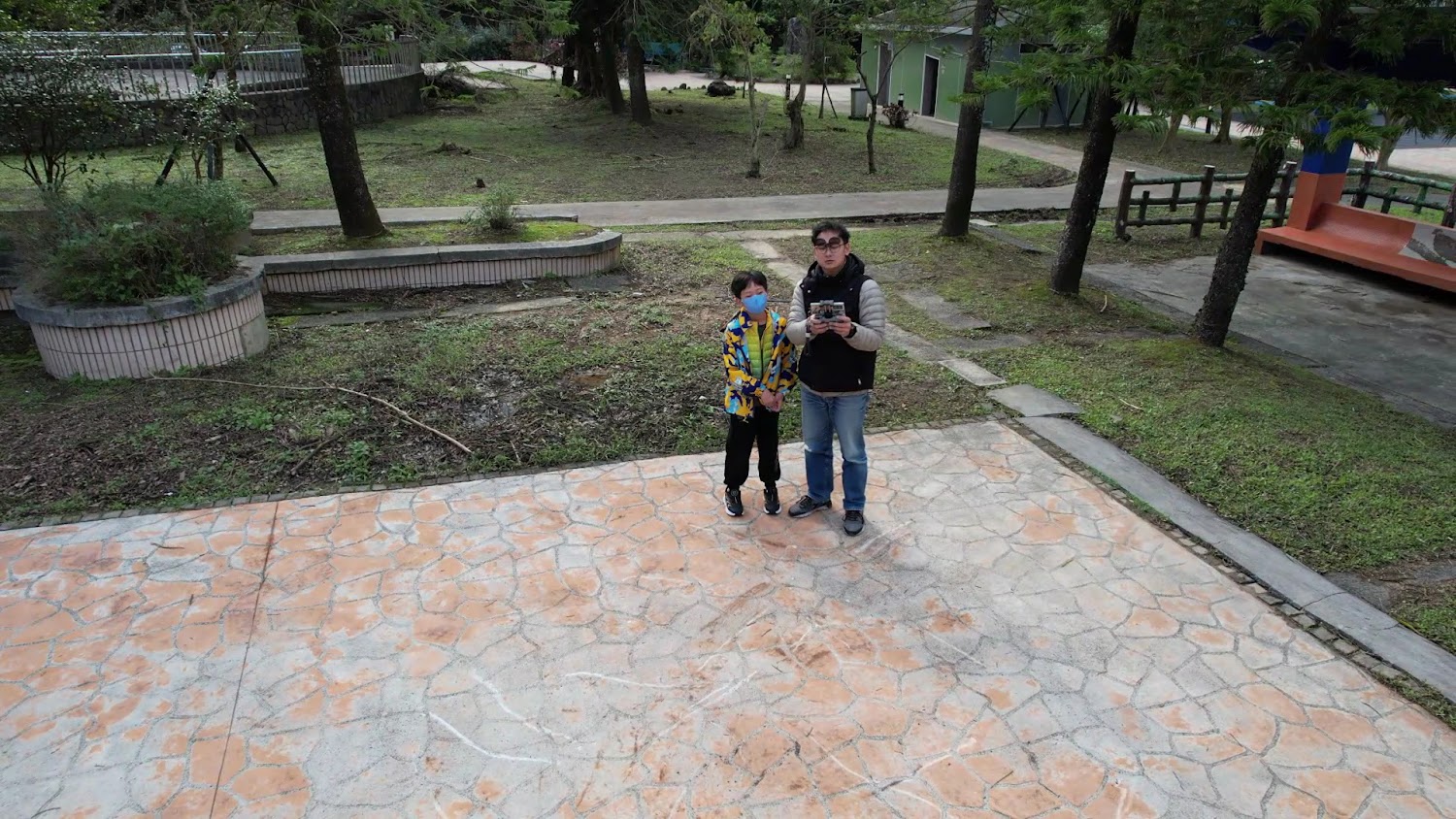 碇內十五號公園適合親子同行的戶外步行空間