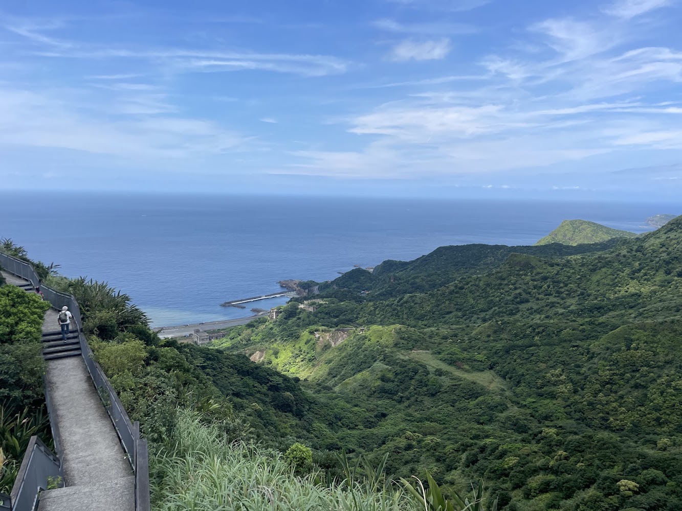 報時山棧道海景
