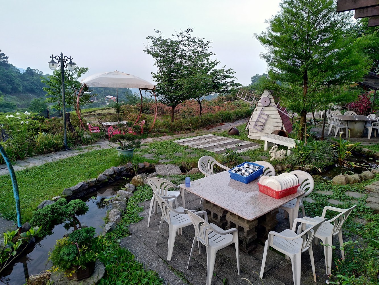 華之友自然景觀農園戶外庭園景色