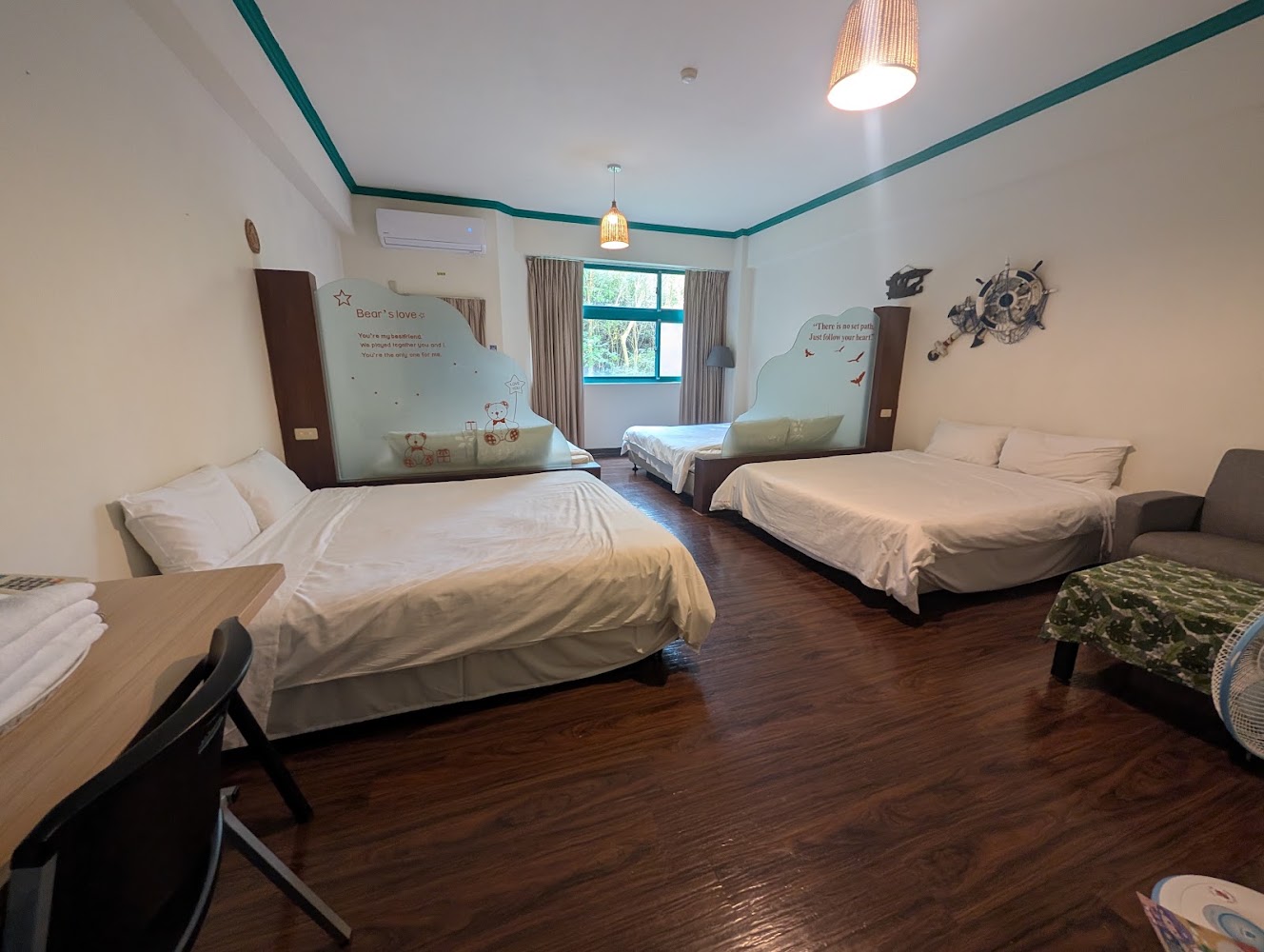 生活大師會館家庭房型