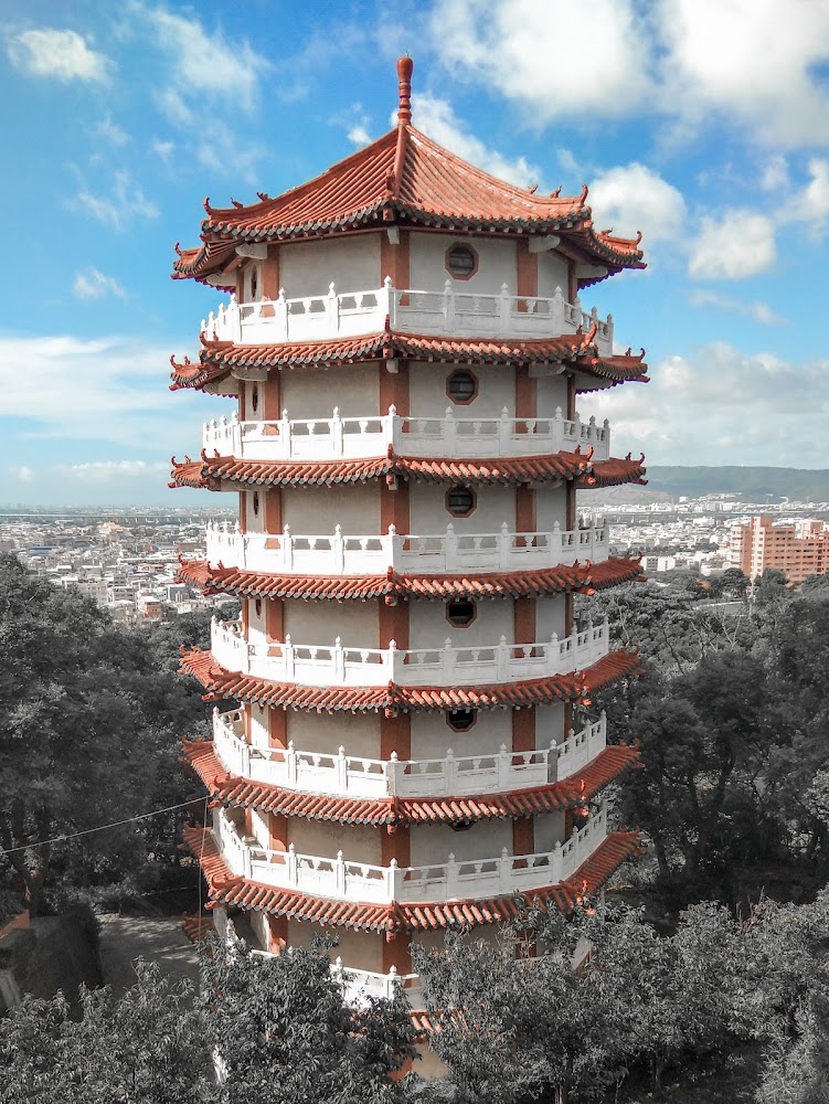八卦山塔樓與城市景觀