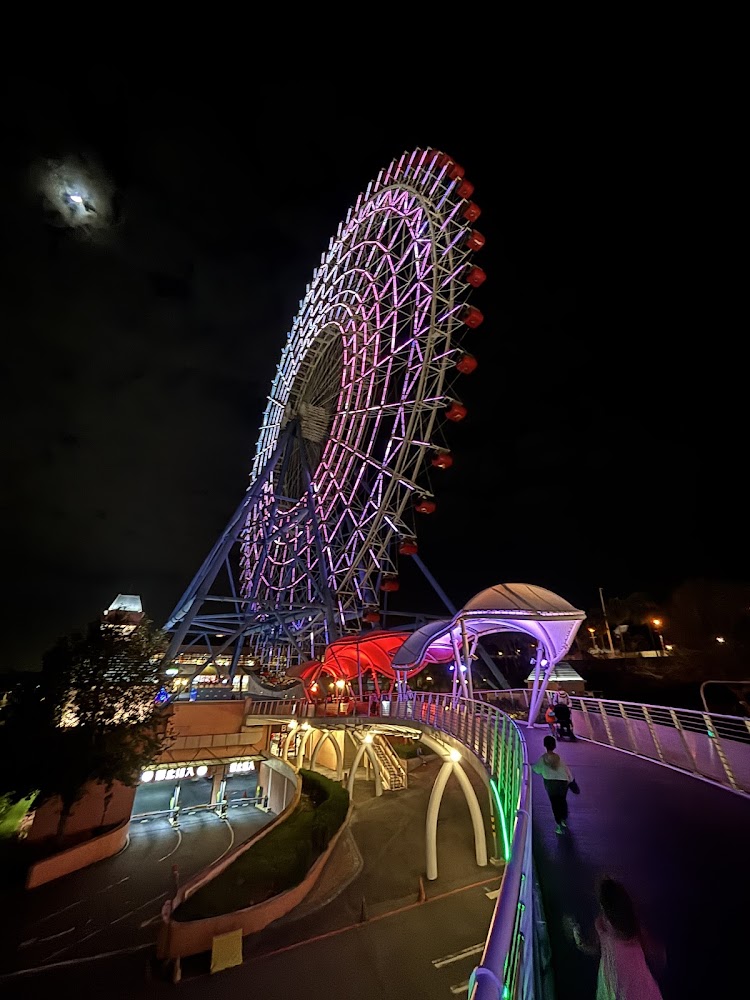 麗寶樂園渡假區夜間摩天輪燈光秀