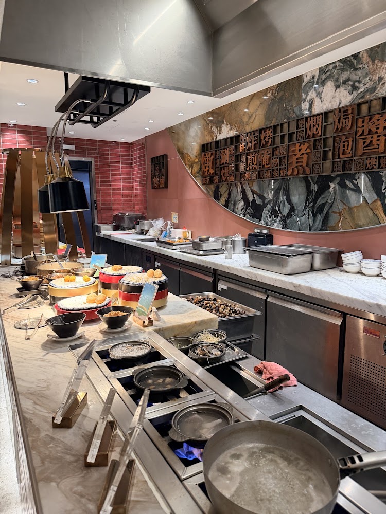 饗食天堂LaLaport台中店現煮料理區
