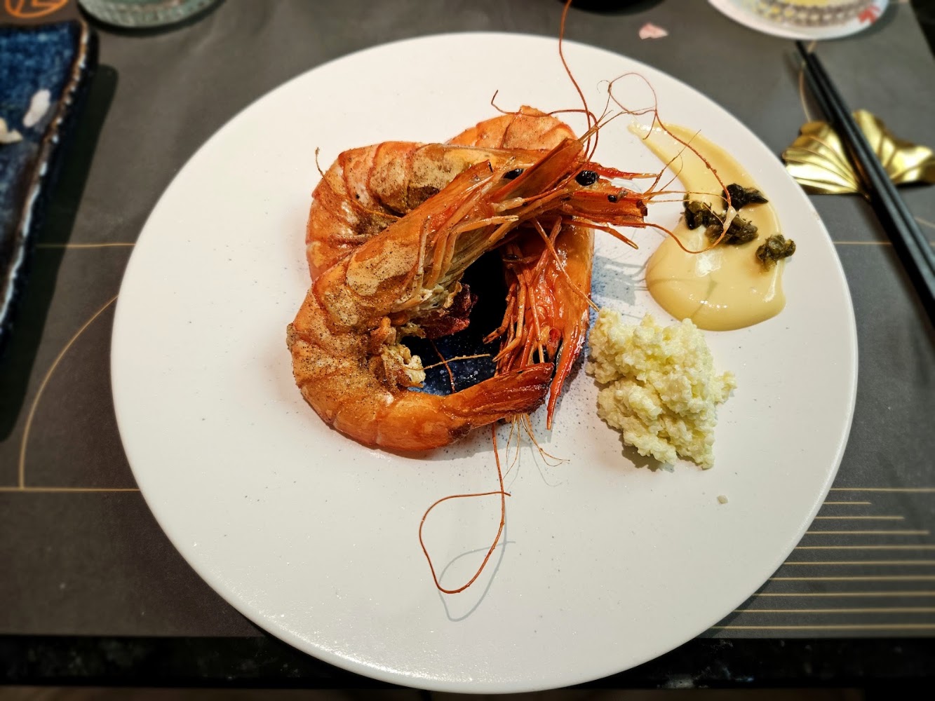 旭集天母店大蝦料理