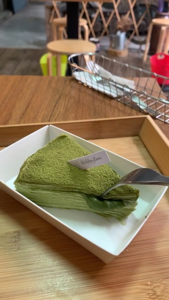 窩巷甜點抹茶千層蛋糕
