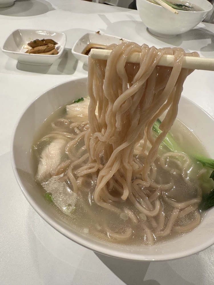 文湖21雞湯麵與小菜