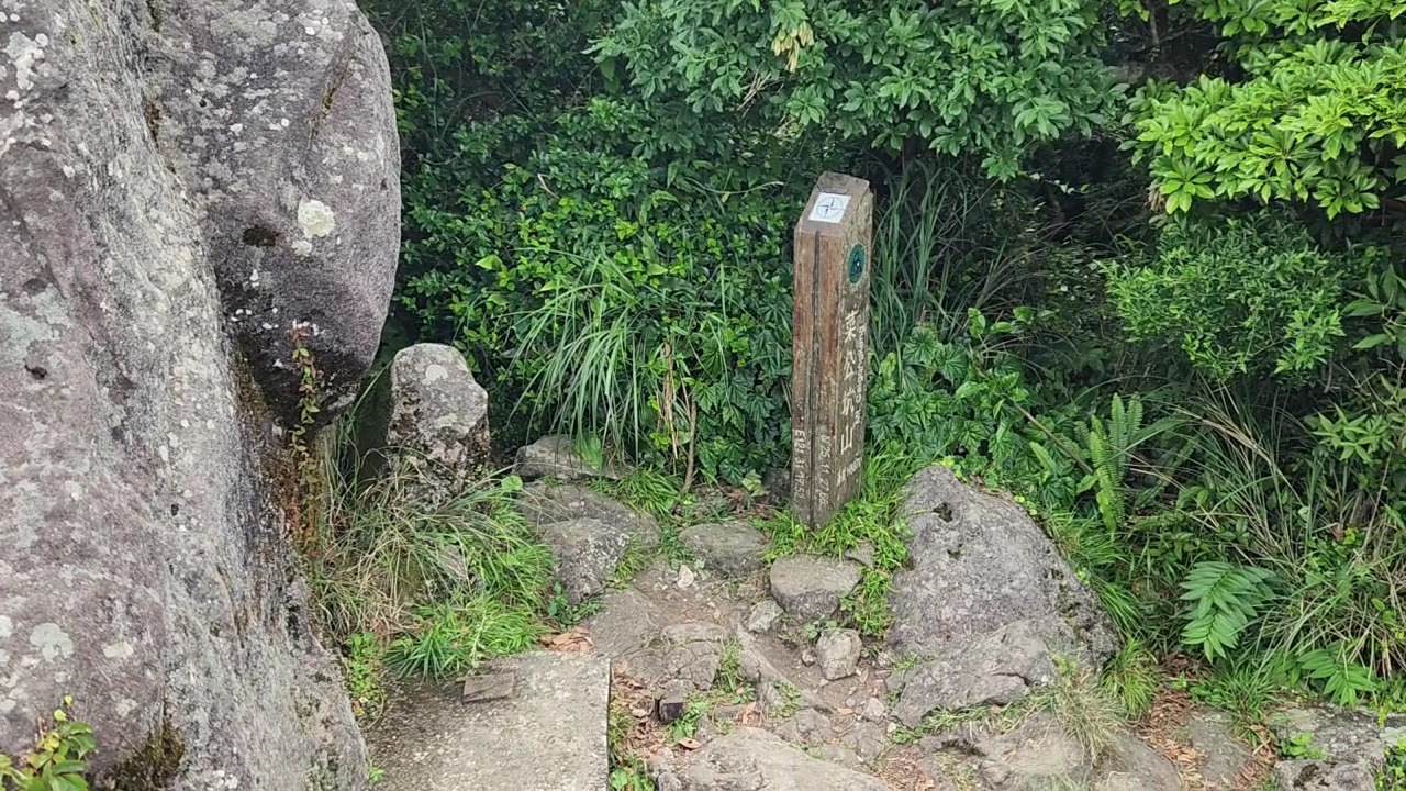 陽明山步道指標