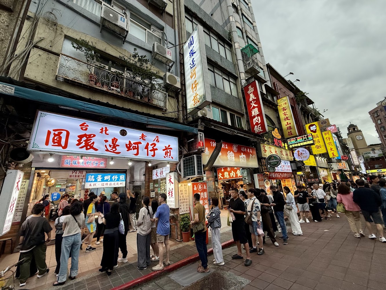 寧夏夜市周邊街區排隊店家