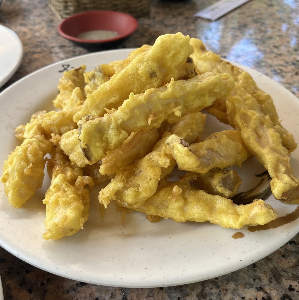 華之友自然景觀農園炸茄子料理