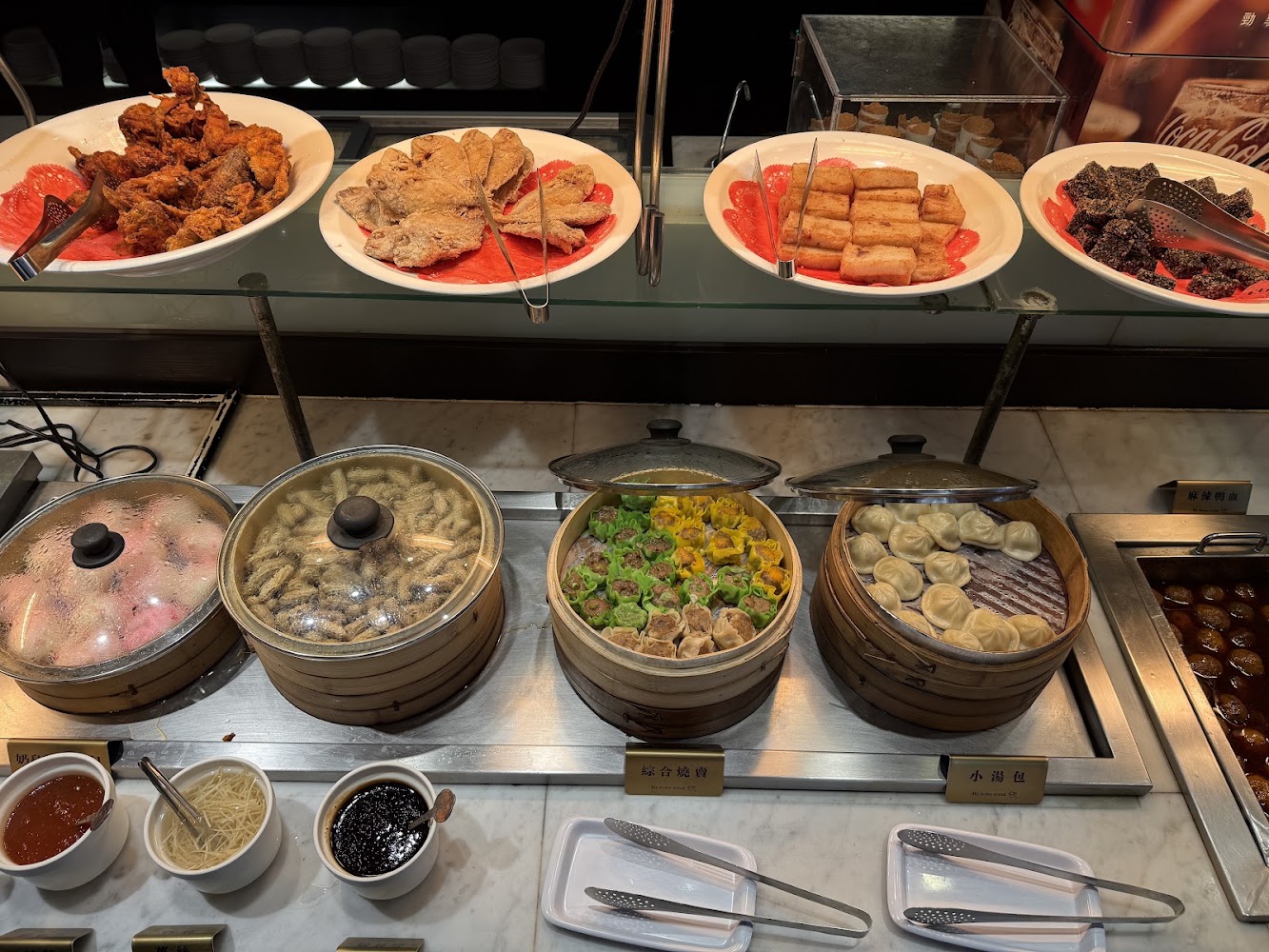 我家牛排桃園春日旗艦店炸物與蒸點區