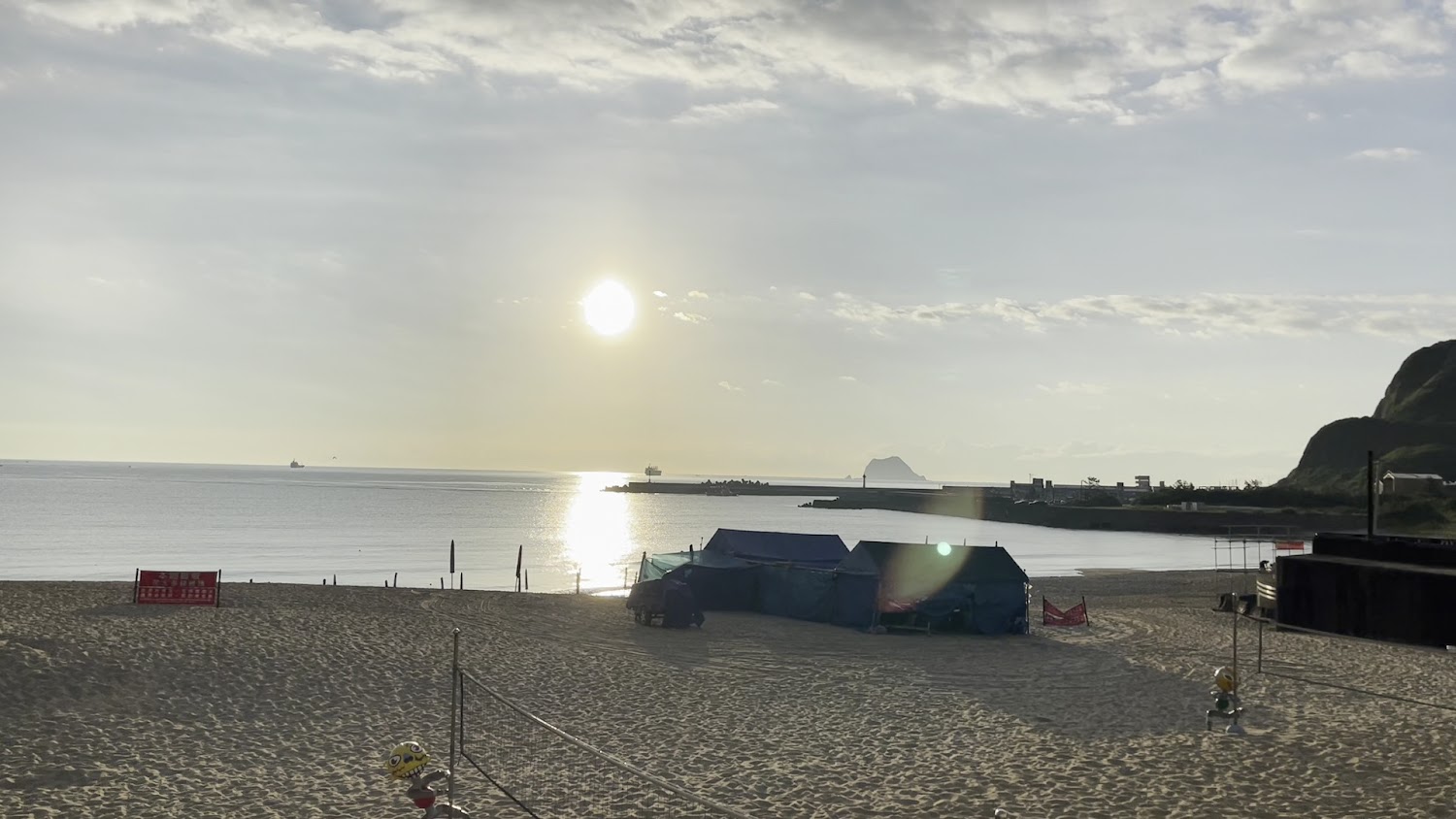 白宮行館海灘景色