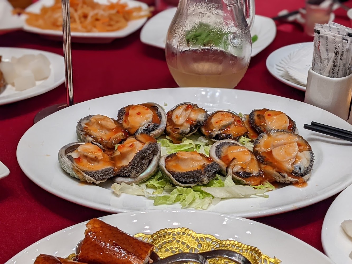 蘭城晶英酒店鮑魚料理