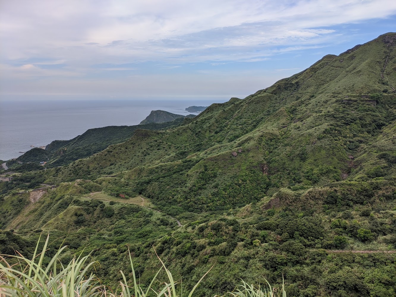 茶壺山遠眺山海景