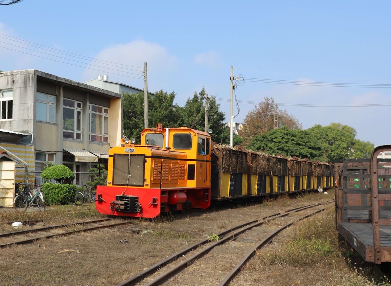 糖廠小火車與甘蔗車廂