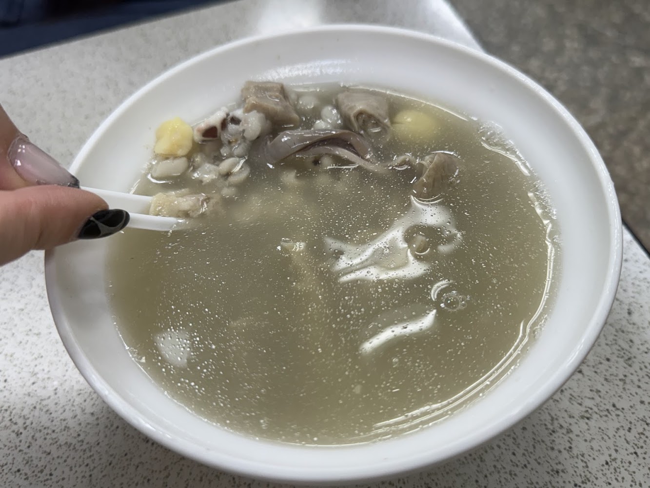 藍家四神湯特寫