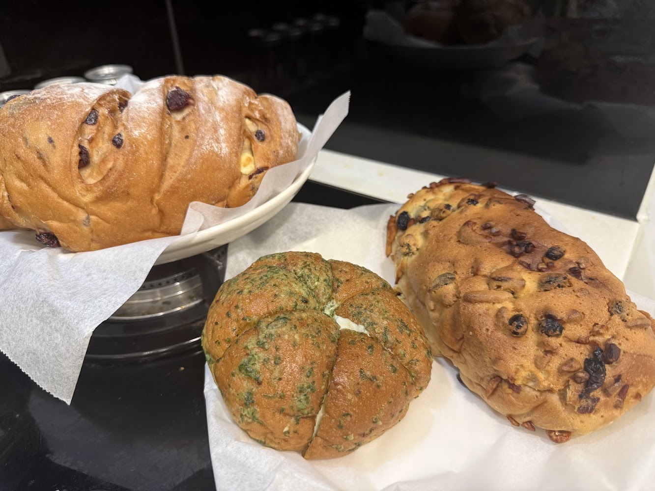 奕順軒礁溪店多款麵包近拍