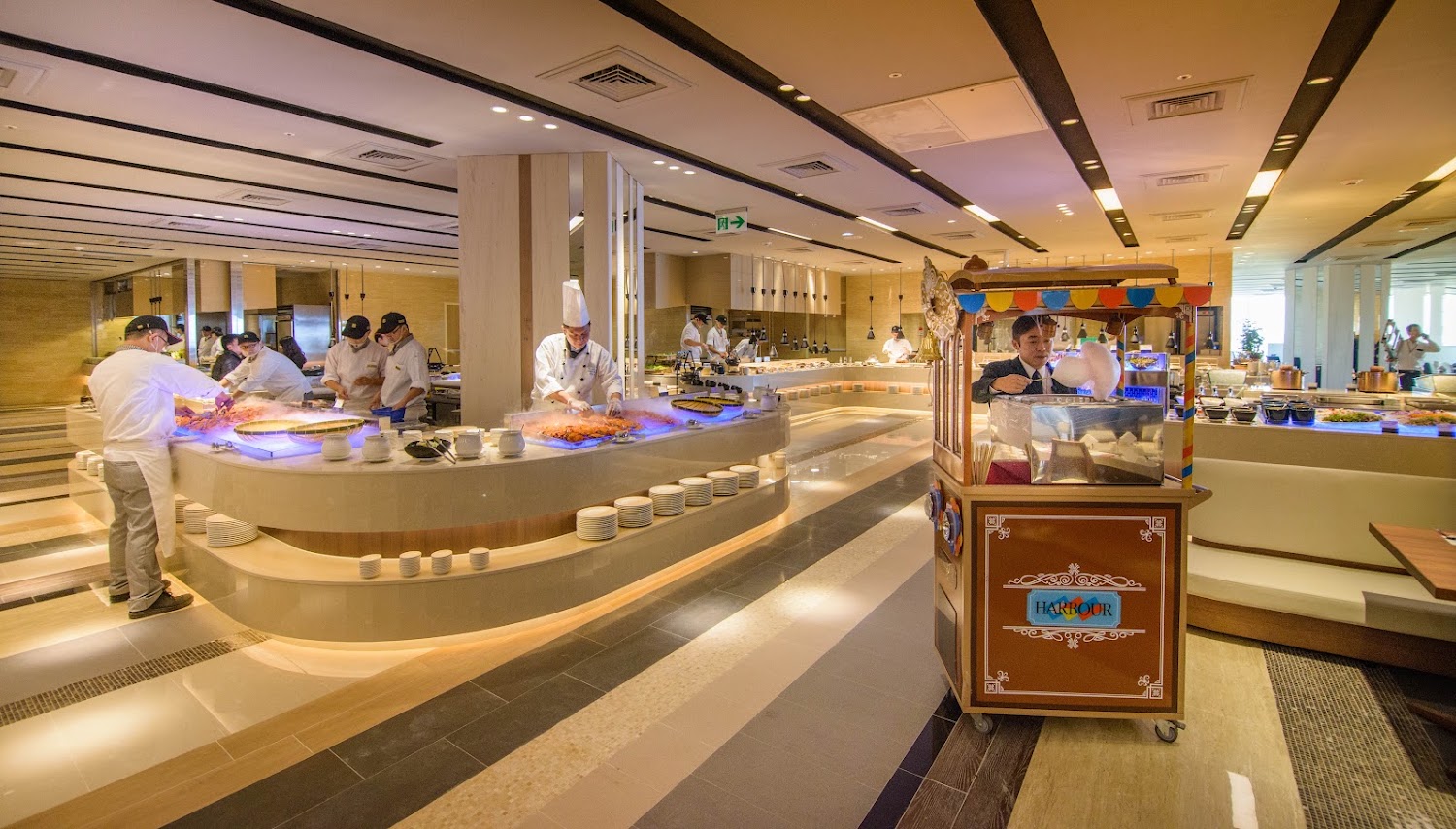 漢來海港台南南紡店餐檯