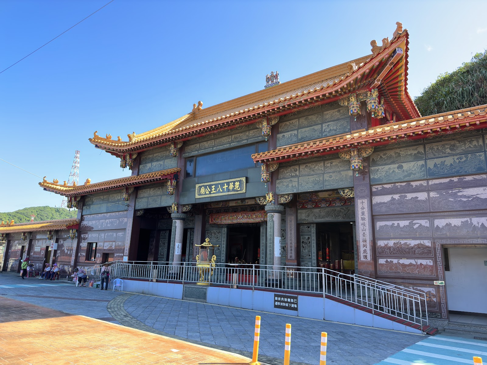 乾華十八王公廟正面建築全景