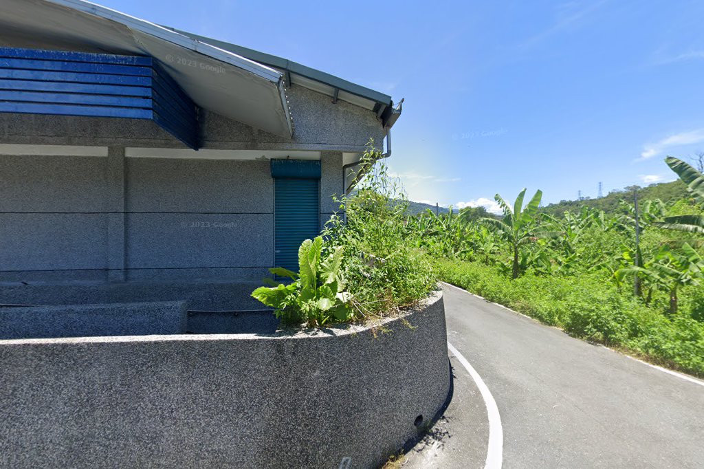 美農社區活動中心周邊鄉間道路景觀
