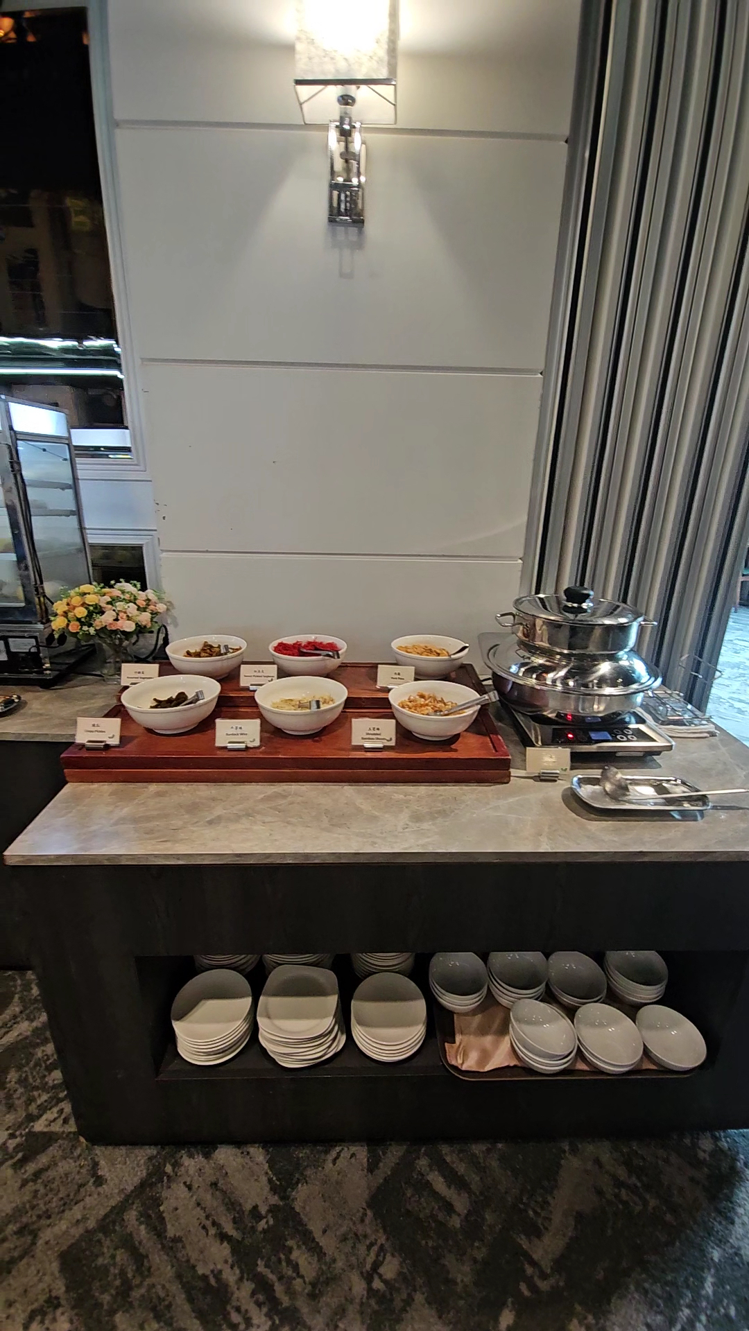 台中港酒店早餐自助吧