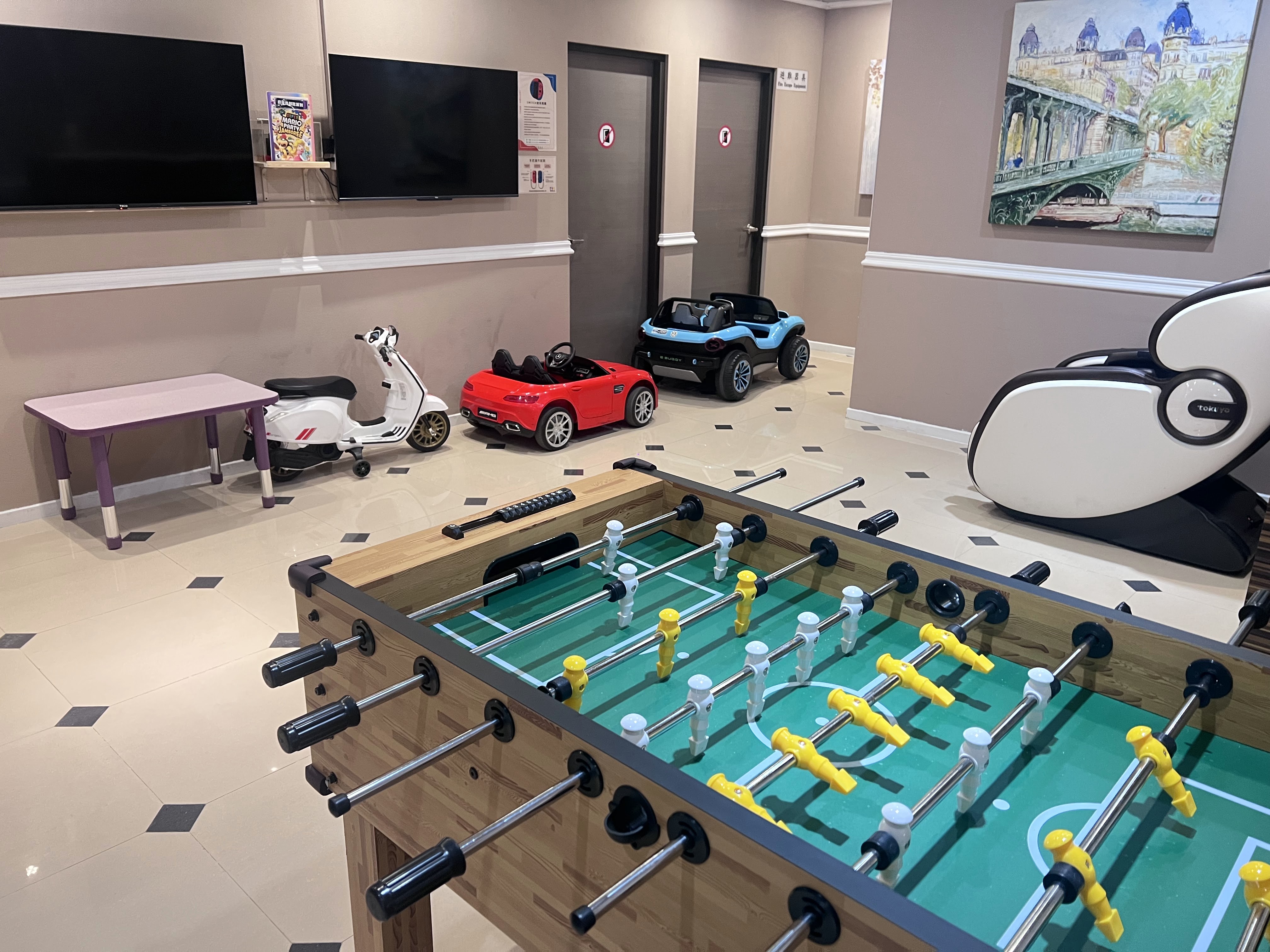台中港酒店遊戲休息室