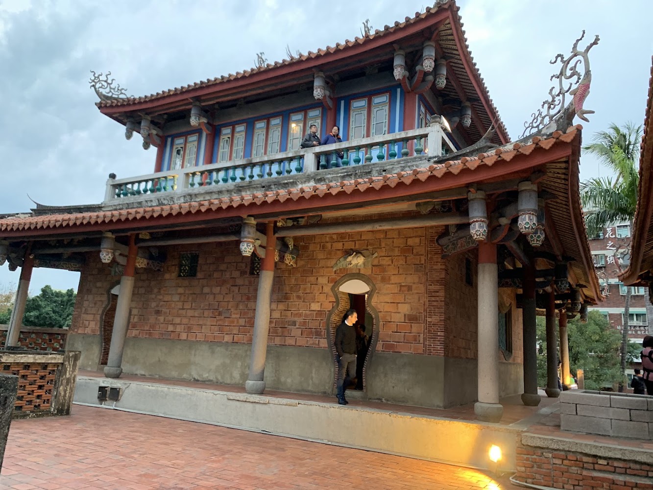 赤崁樓中式建築外觀細節