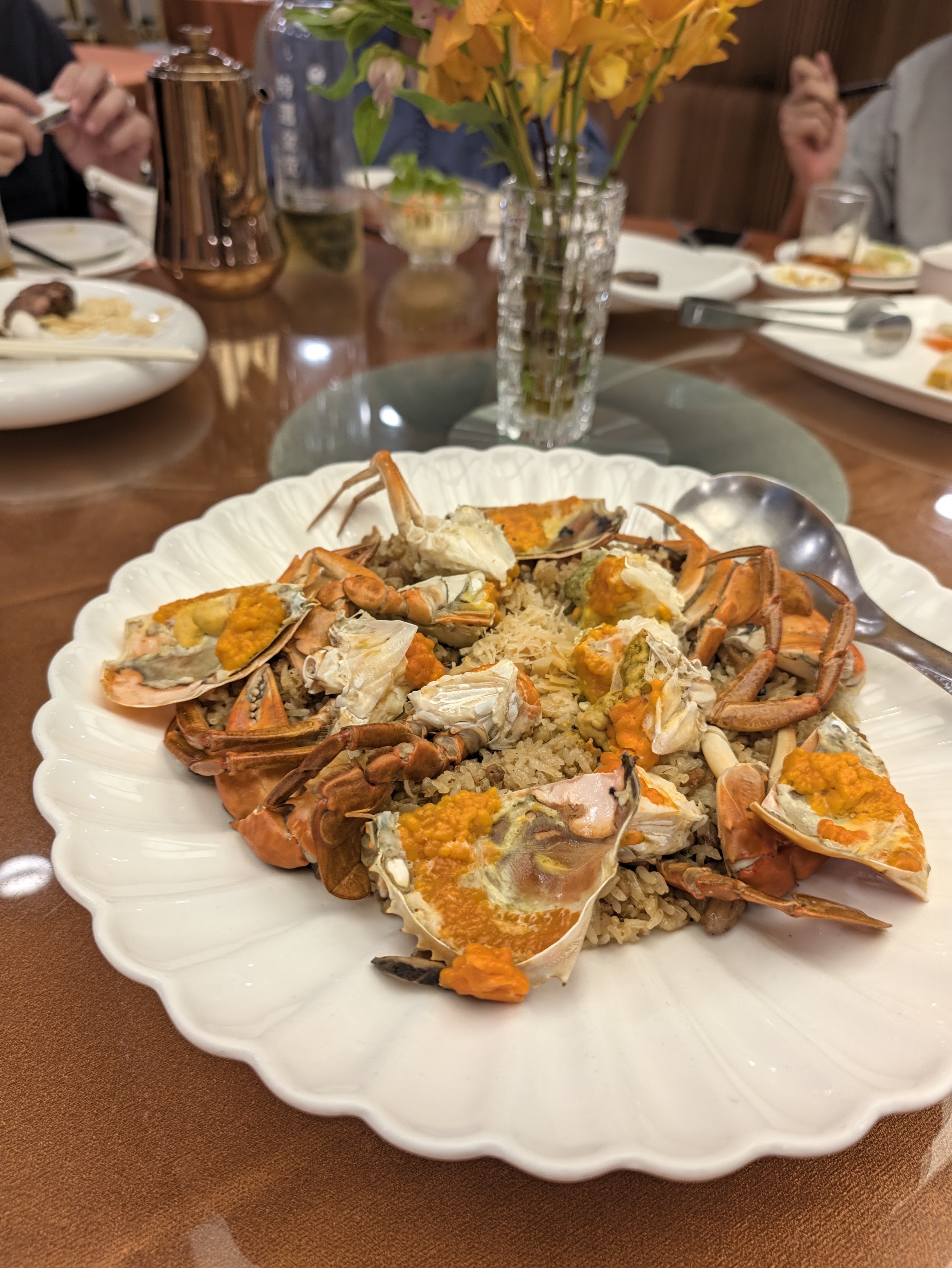 尋真阿霞飯店蟹黃炒飯與紅蟳米糕系料理