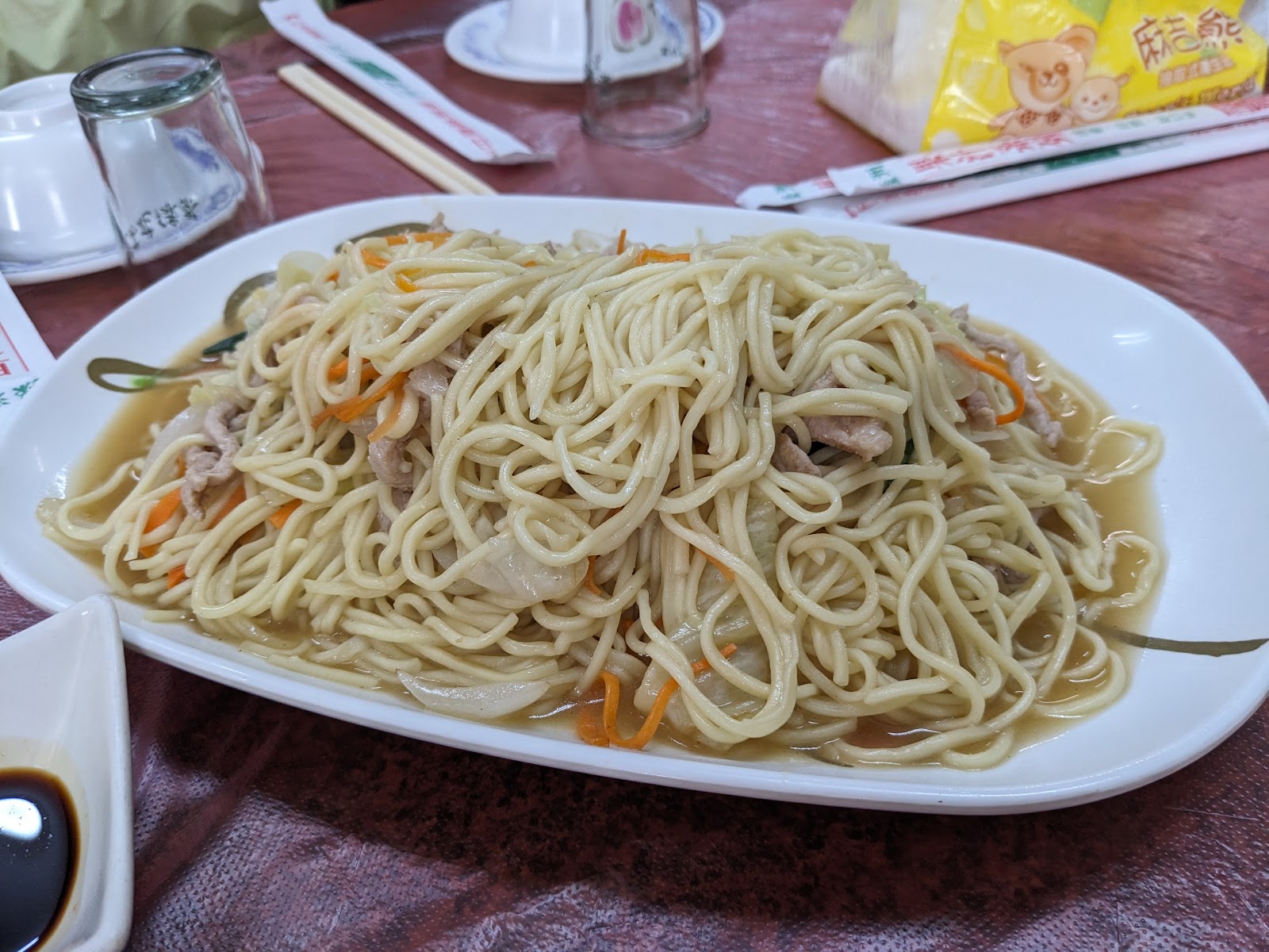 雲林褒忠進德海鮮招牌炒麵