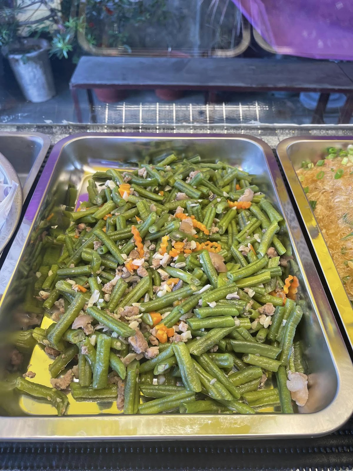 土太熱炒店現炒四季豆料理